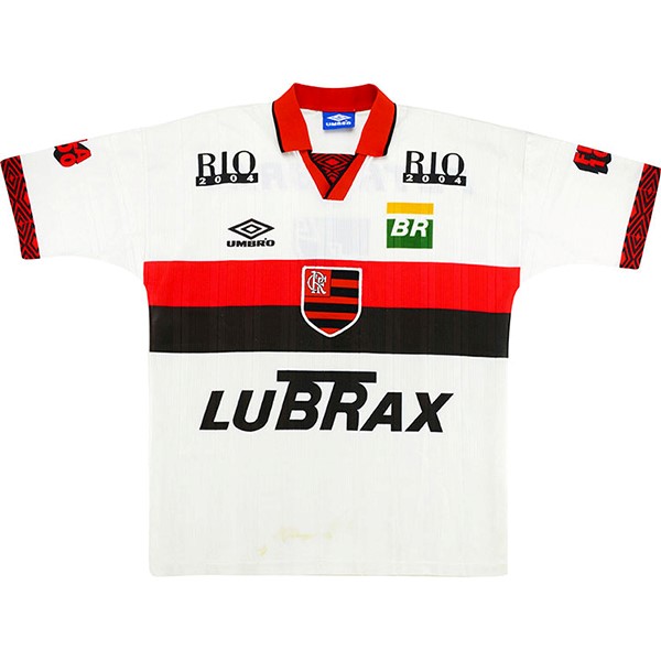Thailandia Maglia Flamengo Away Retro 1995 1996 Bianco